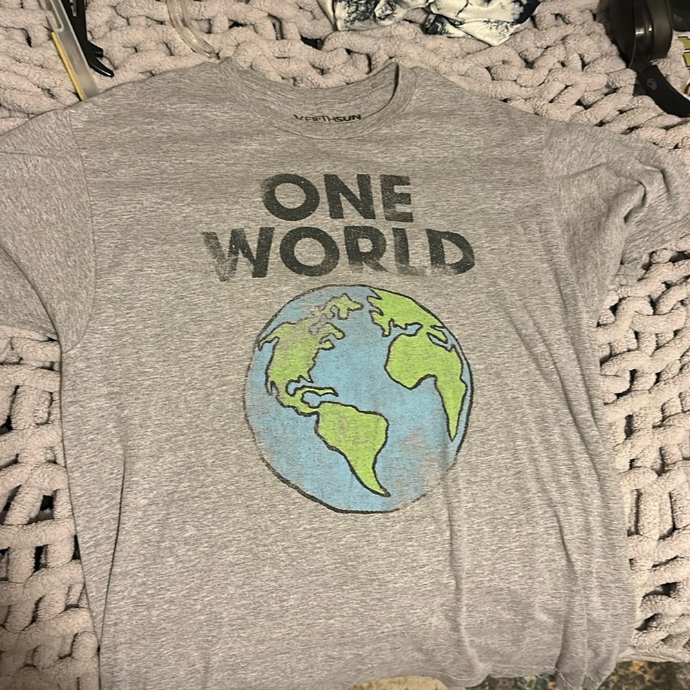 One world t shirt